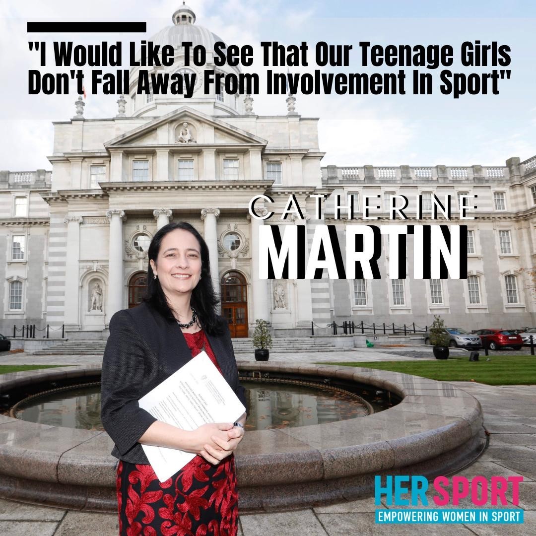 Minister Catherine Martin wants to see more women on sports boards
